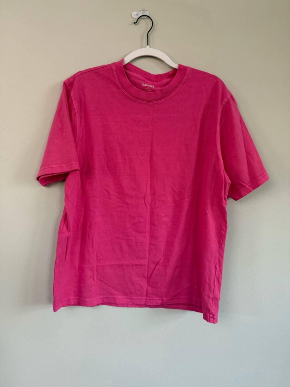 Old Navy Bright Pink Short Sleeve Tee